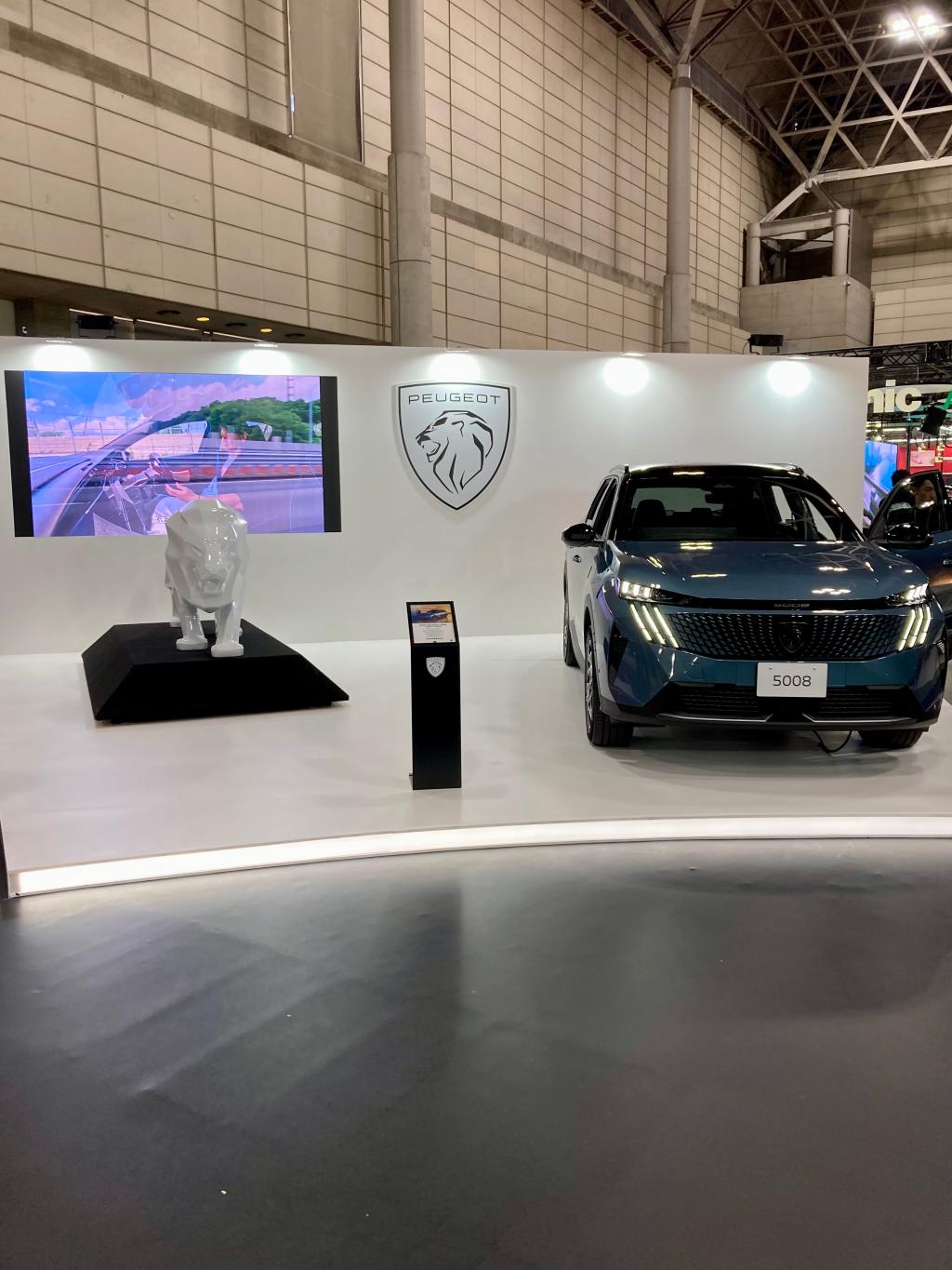 東京オートサロン2026のPEUGEOTブース🦁
